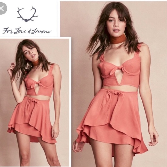 For Love And Lemons Dresses & Skirts - For Love and lemons sweet jane set